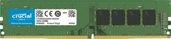 Crucial 8GB DDR4 2666MHz CL19 image number 0