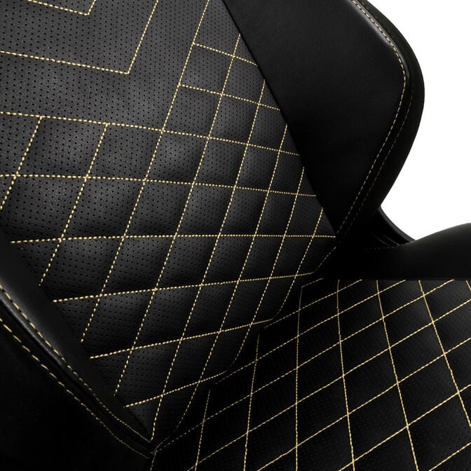 Cadeira noblechairs HERO - Preto / Dourado image number 1