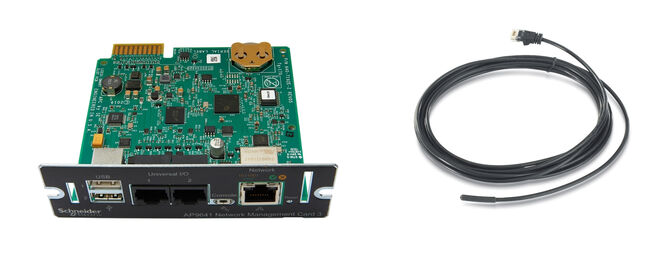 Cart&atilde;o de Gest&atilde;o de Rede UPS APC 3 com Monitoriza&ccedil;&atilde;o Ambiental image number 3