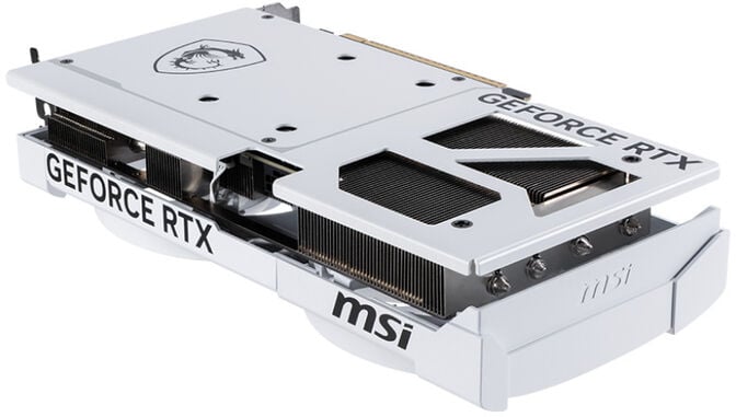 Gr&aacute;fica MSI GeForce&reg; RTX 5070 VENTUS 2X OC WHITE 12GB GDDR7 DLSS4 image number 2