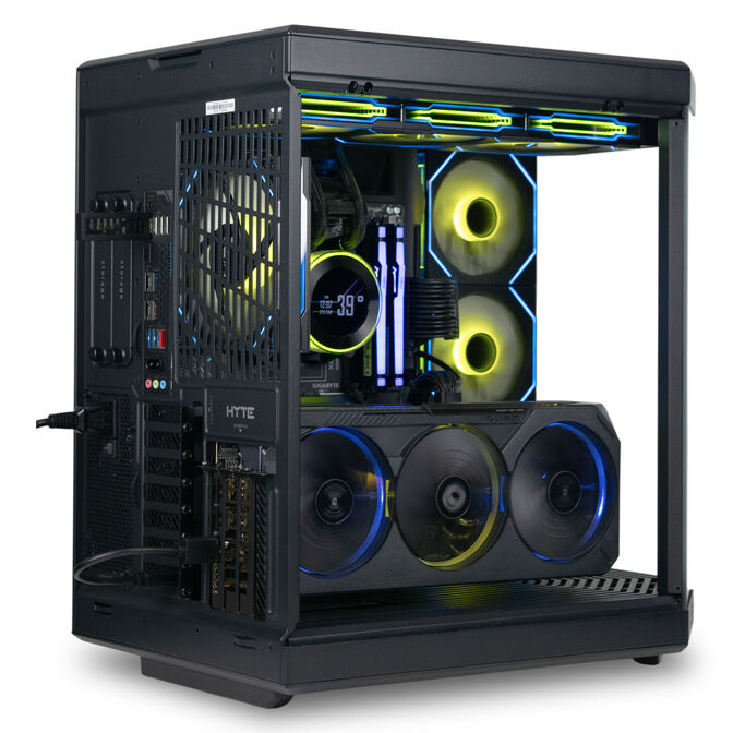Computador King Mod Gamer-PC HYTE Ryzen 7 9850X3D 64GB DDR5 2TB RTX 5090 WiFi W11 image number 2