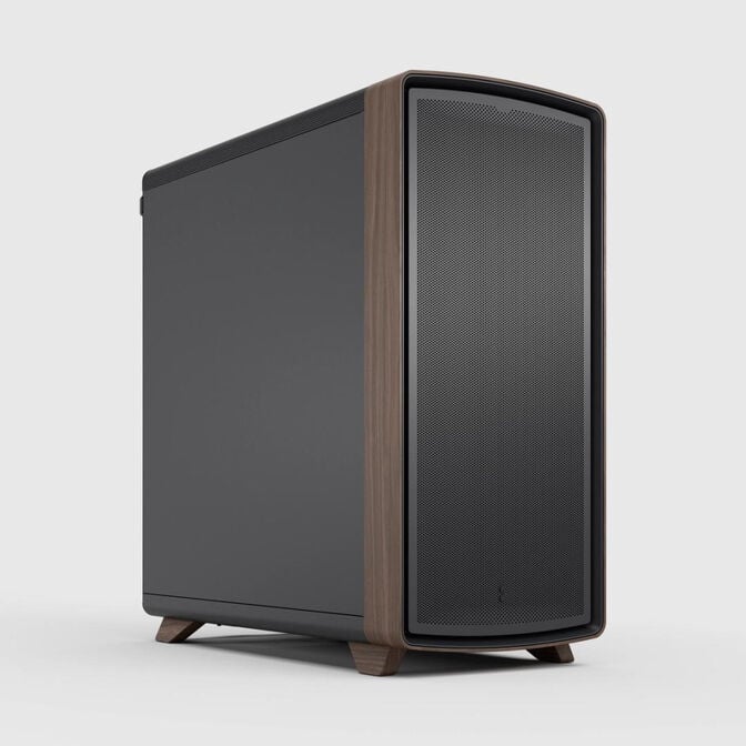 Caixa E-ATX Fractal Design Summit Black Solid image number 0