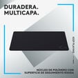 Tapete Logitech G440 Hard Preto image number null