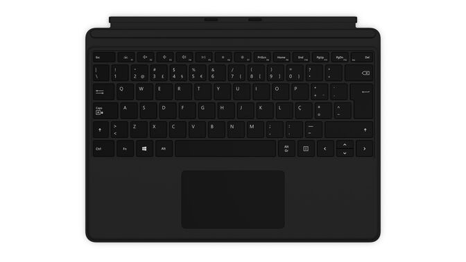 Microsoft Surface Pro Keyboard Preto (para Surface Pro X) &ndash; QJX-00007 image number 0