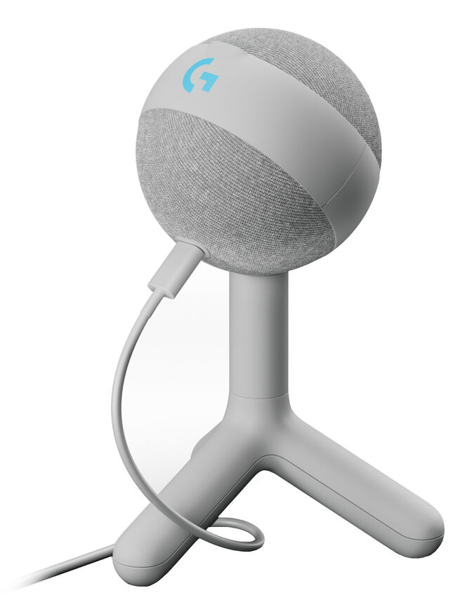 Microfone Logitech G Yeti Orb RGB USB Branco image number 8