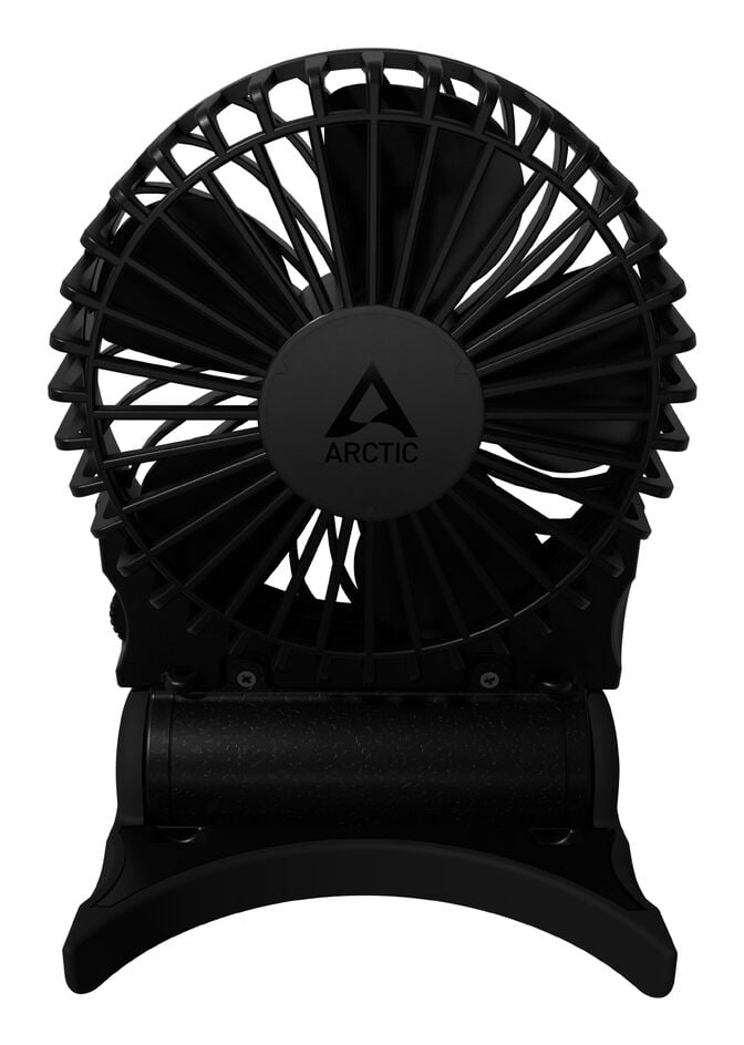 Ventoinha Port&aacute;til Arctic Summair 2Go Recarreg&aacute;vel USB-C para Secret&aacute;ria - Preto image number 4