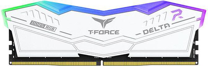 Team Group Kit 32GB (2 x 16GB) DDR5 7800MHz Delta RGB Branco CL38 image number 1