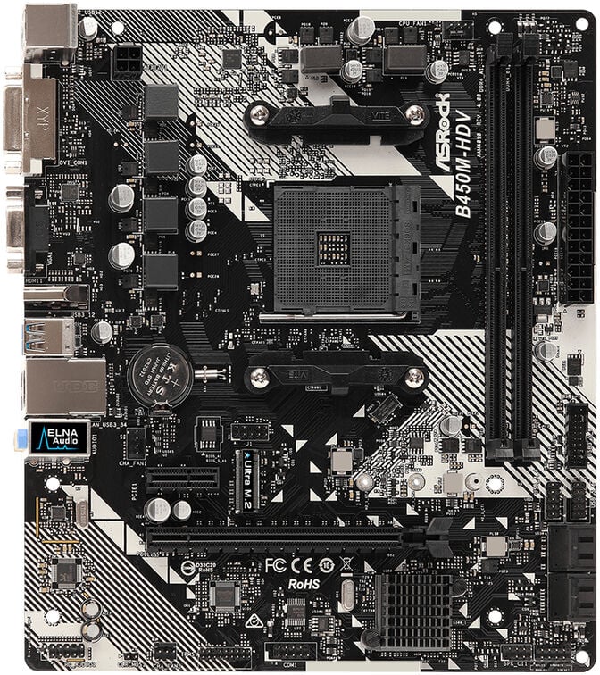 Motherboard ASRock B450M-HDV R4.0 image number 1