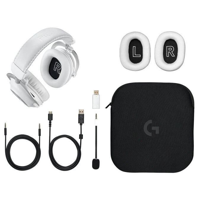 Headset Logitech G PRO X 2 Lightspeed Wireless/Bluetooth Branco image number 5