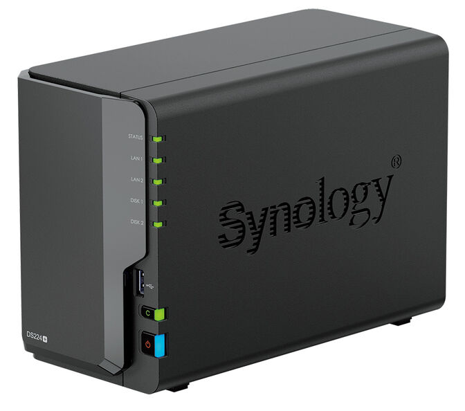 NAS Synology Disk Station DS224+ - 2 Ba&iacute;as -2.0GHz-2.7GHz 4-core - 2GB RAM image number 0