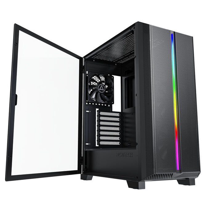 Caixa ATX Montech SKY ONE Lite Vidro Temperado Preto image number 1