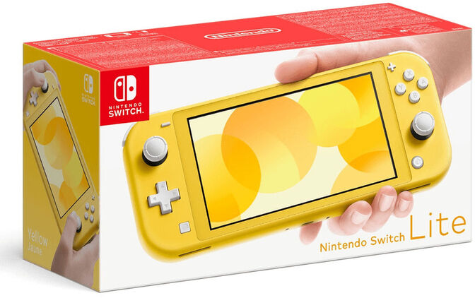Consola Port&aacute;til Nintendo Switch Lite Amarelo image number 2