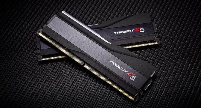 G.Skill Kit 64GB (2 x 32GB) DDR5 6000MHz Trident Z5 EXPO CL36 Black - F5-6000J3636F32GX2-TZ5RK image number 2