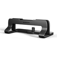 Suporte Vertical AXAGON STND-VB  para Port&aacute;teis Regul&aacute;vel Aluminio Preto