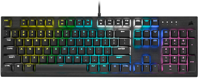 Teclado Corsair K60 RGB Pro Cherry VIOLA Mec&acirc;nico (PT) image number 0