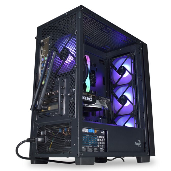 Computador AURA Gamer-PC Ryzen 5 7500F 32GB DDR5 1TB RTX 5060 WiFi W11 V2 image number 3
