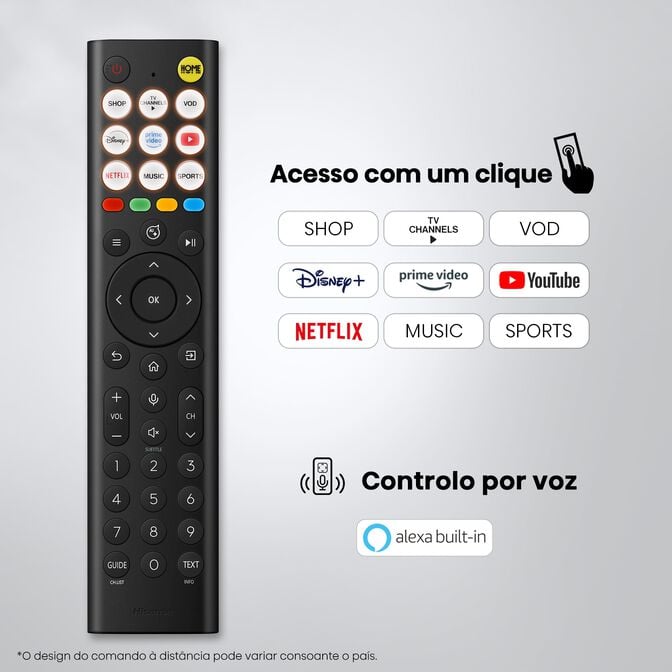 Televis&atilde;o Hisense 65E7S 65" QLED UltraHD 4K VIDAA image number 2