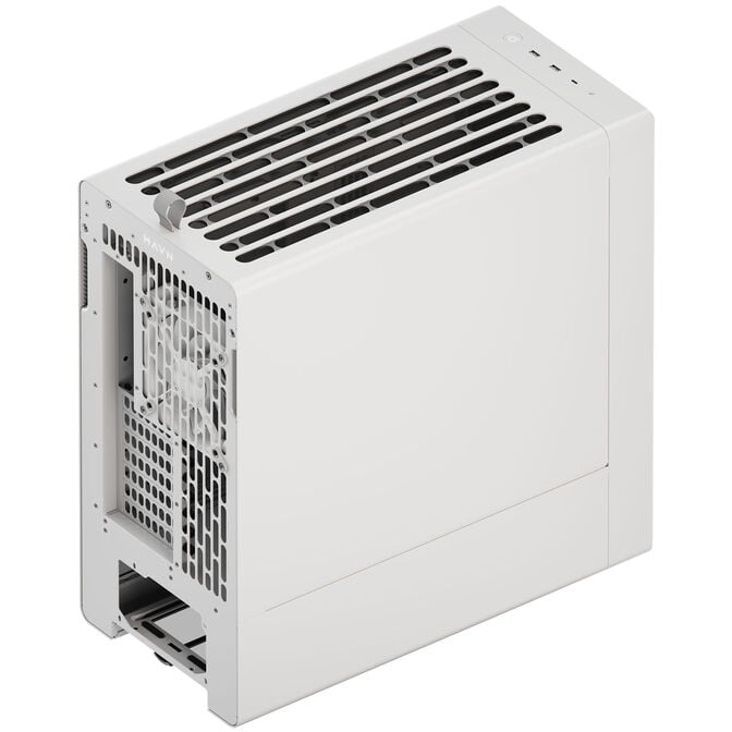 Caixa ATX HAVN BF 360 Flow Solid Branco image number 4