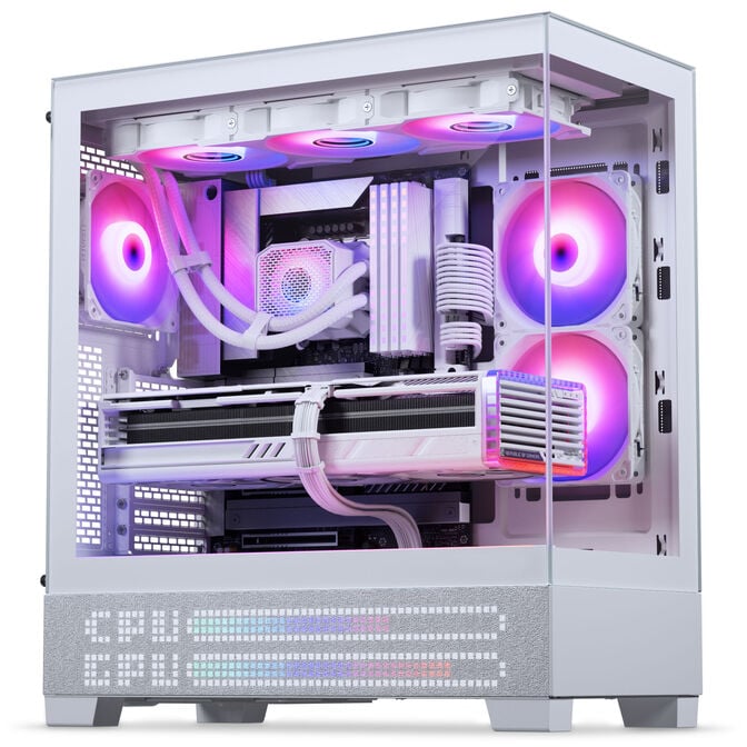 Caixa ATX Phanteks XT View Matrix DRGB Vidro Temperado Branco image number 9