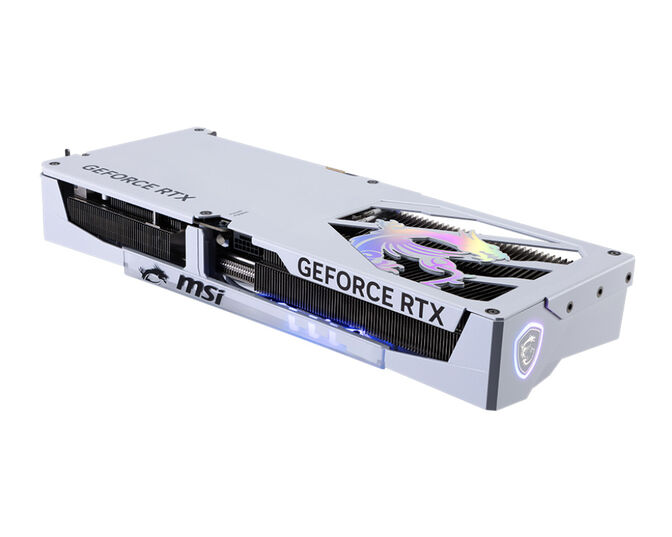 Gr&aacute;fica MSI GeForce&reg; RTX 5080 GAMING TRIO OC White 16GB GDDR7 DLSS4 image number 2