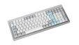 Teclado Mec&acirc;nico Ducky Cushion 98 Tri-Mode Silent Linear 96% Prata (PT) image number null