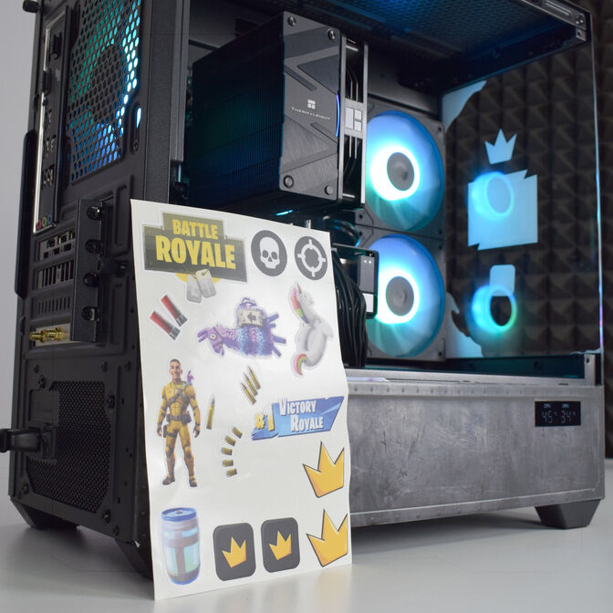 Computador AURA Gamer-PC Sandrinhos Edition Ryzen 5 7500F 16GB DDR5 1TB RTX 5060 WiFi W11 image number 8
