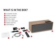 Colunas Hi-fi Vulkkano T50 ARC 50W Bluetooth HDMI ARC Castanhas image number null