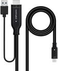 Cabo Conversor Nanocable HDMI 2.0 > USB-C 1.8 M Preto image number null