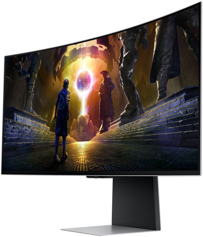 Monitor Curvo Samsung Odyssey G8 34" G85SD QD-OLED UWQHD 175Hz 0.03ms FreeSync Premium Pro Smart Monitor image number 3