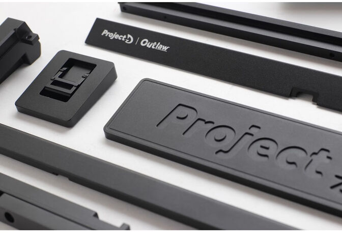 Kit Teclado DIY Ducky Outlaw 65 Preto (PT) image number 15