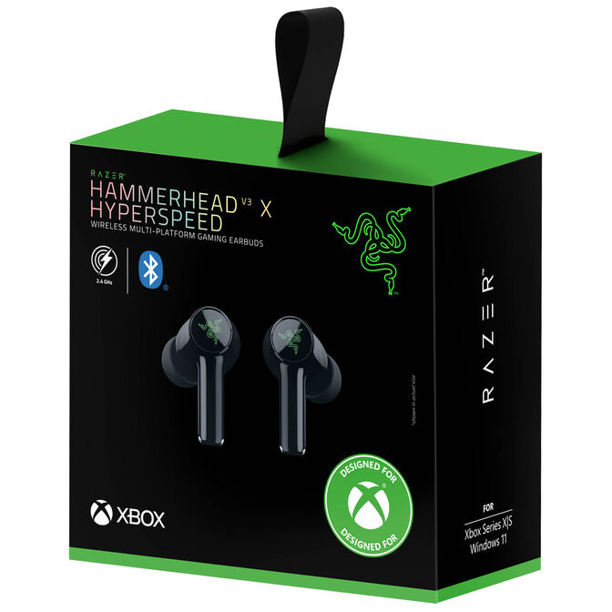Earbuds Razer Hammerhead V3 X HyperSpeed para Xbox image number 14