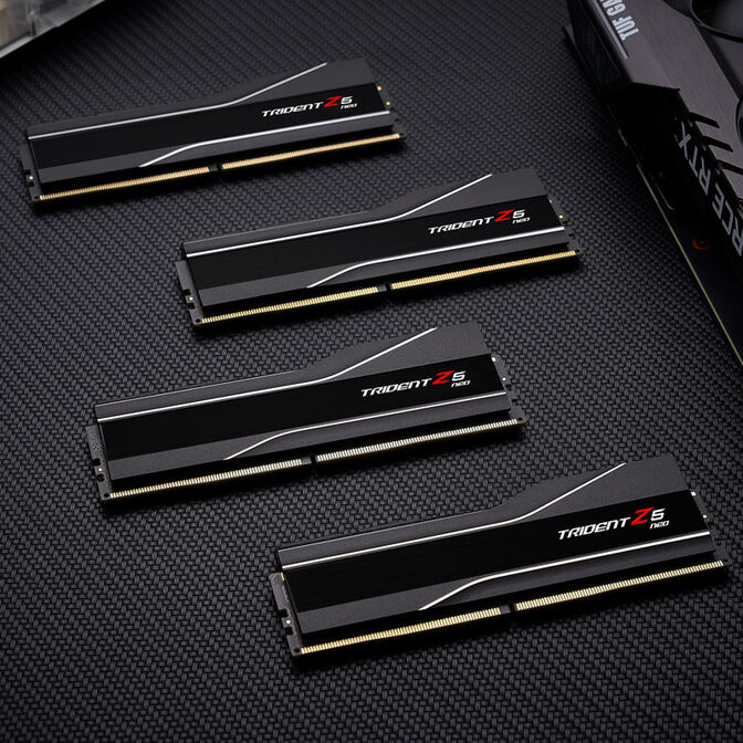 G.Skill Kit 64GB (2 x 32GB) DDR5 6000MHz Trident Z5 Neo EXPO CL30 Black - F5-6000J3040G32GX2-TZ5N image number 6