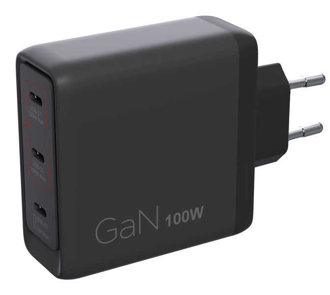 Carregador Lenovo de Parede Multi Portas USB-C 100W Dual GaN + Cabo USB-C 1.8m image number 5