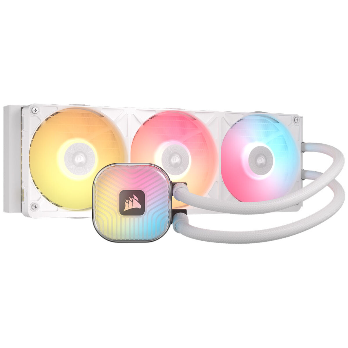 Water Cooler CPU Corsair iCUE LINK TITAN II 360 RX RGB 360mm Branco