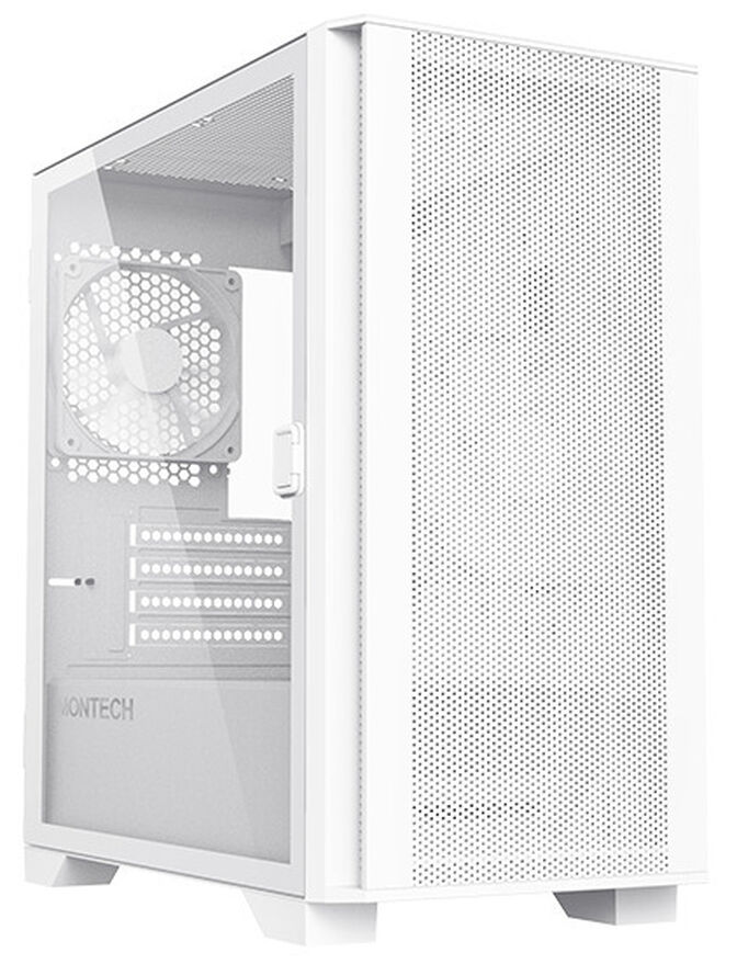 Caixa Micro-ATX Montech AIR 100 Lite Vidro Temperado Branco image number 0