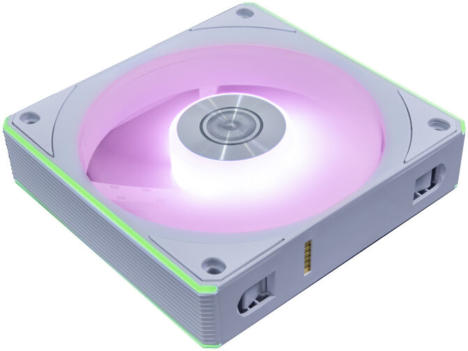 Ventoinha Lian Li UNI FAN CL120 Wireless RGB Reverse Blade PWM Branco 120mm image number 2