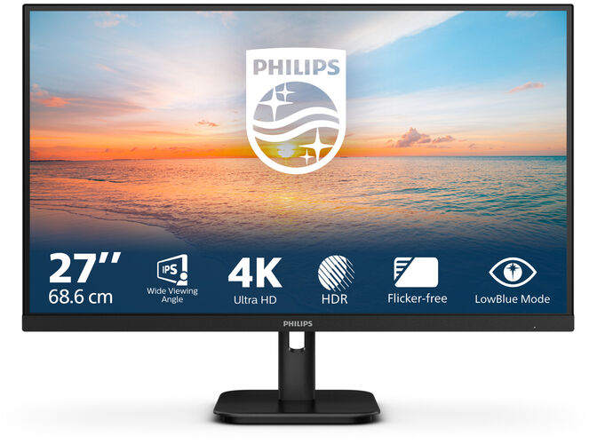 Monitor Philips S&eacute;rie 1000 27" 27E1N1800A IPS 4K 60Hz Adaptive-Sync image number 2