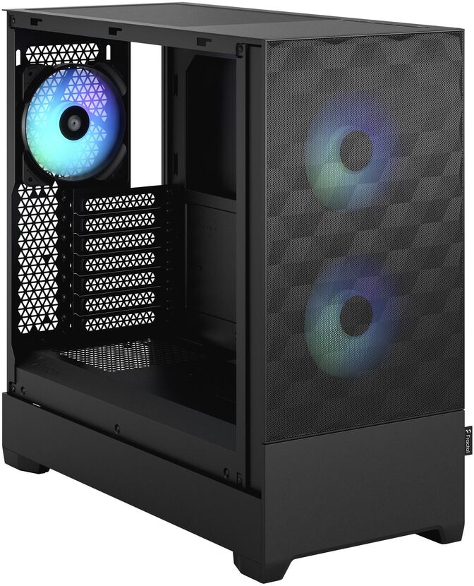 Caixa ATX Fractal Design Pop Air RGB Black TG Clear Tint image number 6