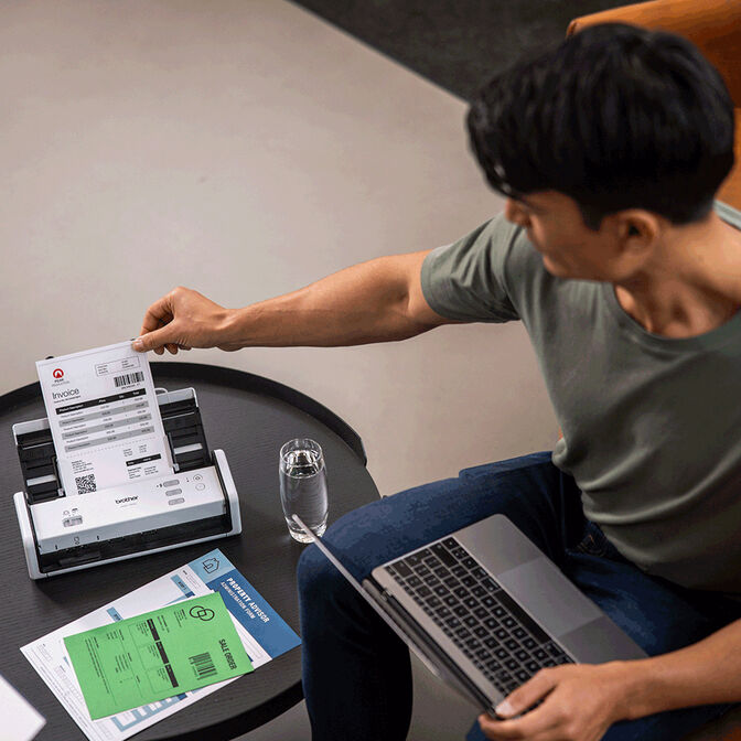 Scanner Port&aacute;til Brother ADS-1300 30PPM image number 6