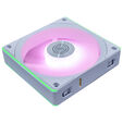 Ventoinha Lian Li UNI FAN CL120 FLEX Wireless RGB Reverse Blade PWM Branco 120mm image number null