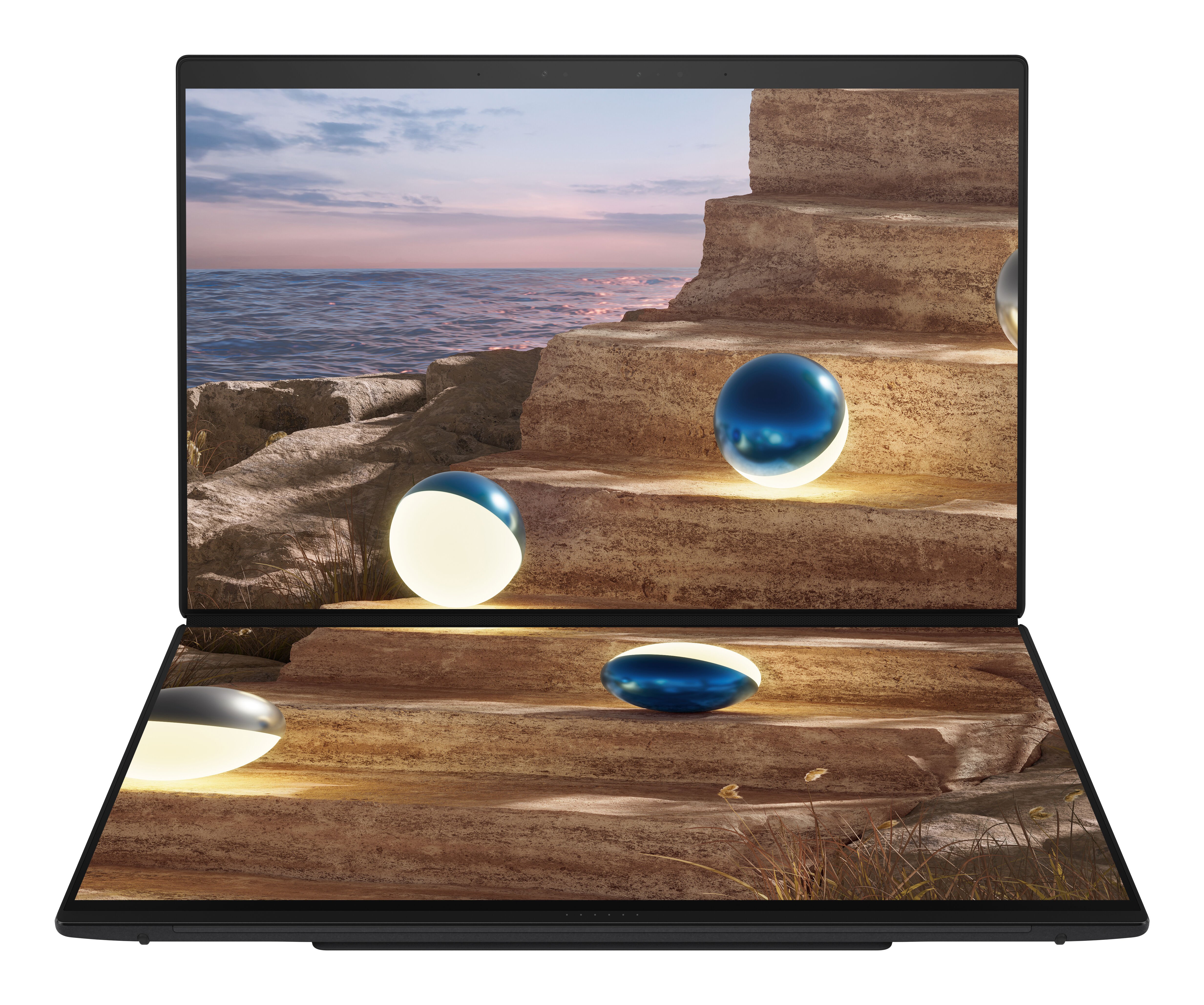 Port&aacute;til ASUS ZenBook Duo UX8407AA 14" Ultra 9 285H 32GB DDR5 1TB 3K OLED 144Hz W11 Pro