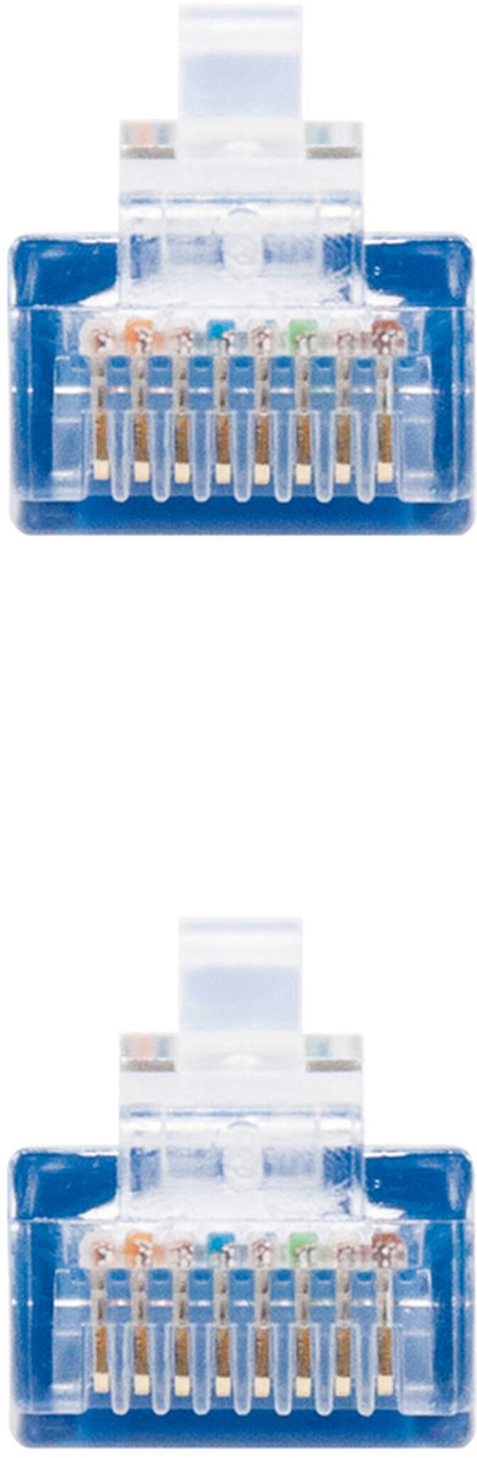 Cabo de Rede Nanocable RJ45 UTP CAT.5E AWG24 2 M Azul image number 2