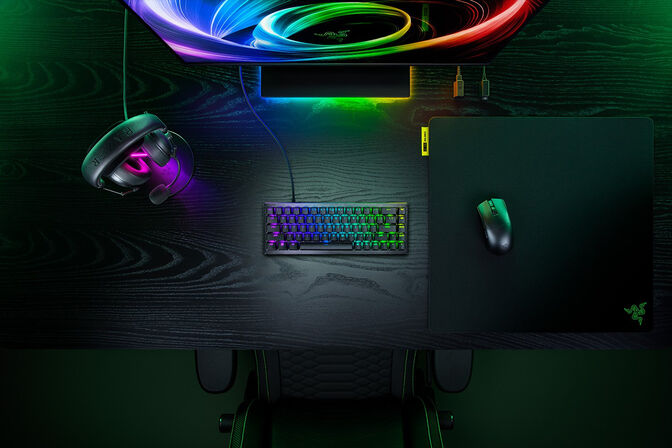 Teclado Razer Huntsman V3 HE Mini 65% RGB Magnetic Switch 8KHz (US) image number 3
