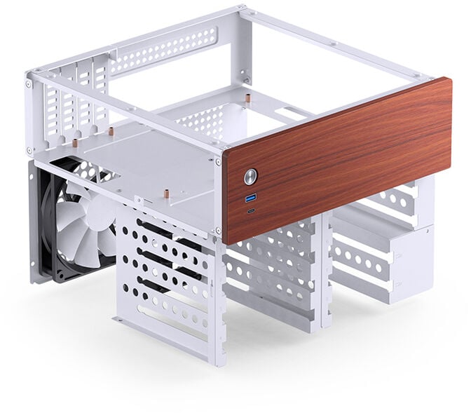 Caixa Mini-ITX Jonsbo N4 Branco image number 3