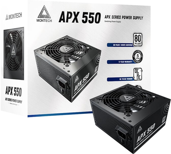 Fonte Montech APX550 550W 80 PLUS image number 4