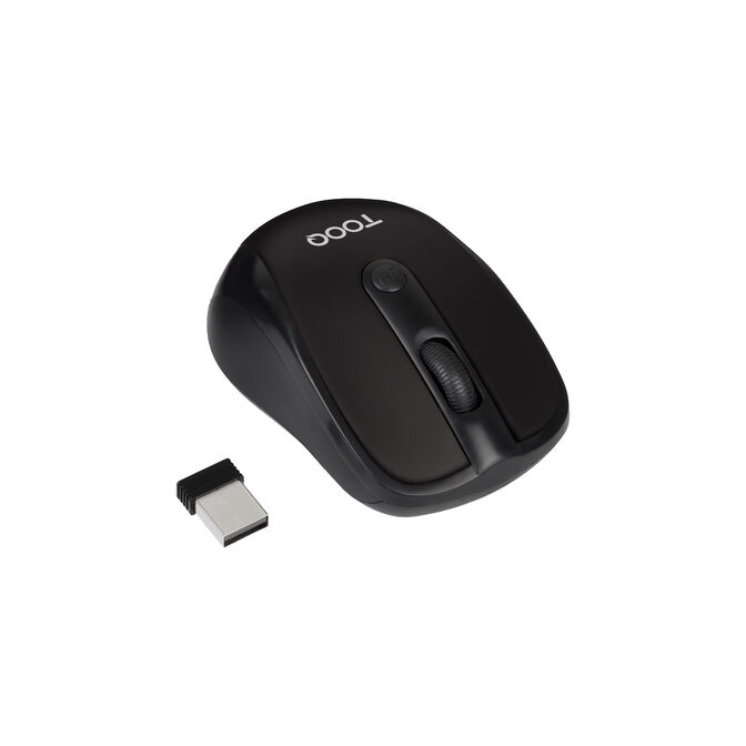 Rato Tooq TQMW-1103-B Bluetooth 1600DPI Preto image number 1