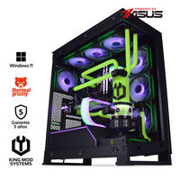 Computador King Mod Liquid-PC Ryzen 7 9850X3D 64GB DDR5 2TB RTX 5080 WiFi W11 V3