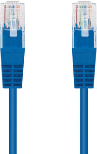Cabo de Rede Nanocable RJ45 CAT.6 UTP AWG24 0.5 M Azul