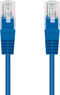 Cabo de Rede Nanocable RJ45 CAT.6 UTP AWG24 0.5 M Azul