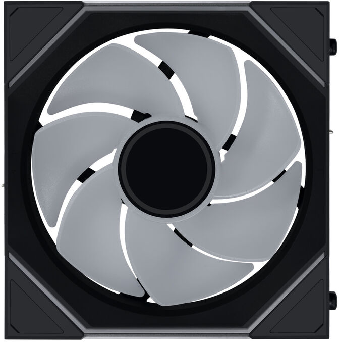 Ventoinha Lian Li UNI FAN SL120 Infinity Wireless RGB Reverse Blade PWM Preto 120mm (Pack 3) image number 5